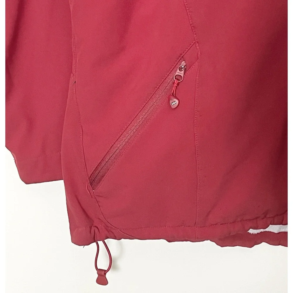 Helly Hansen Parka Jacket Men's XL Red Ski Outdoor Perfect Balance Winter Pocket